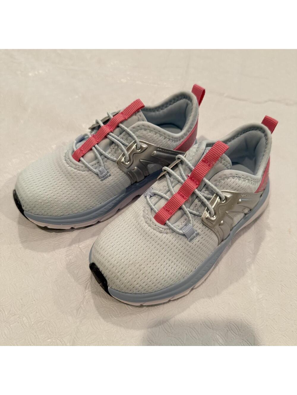 Light Blue and Pink Athletic Sneakers Size 10